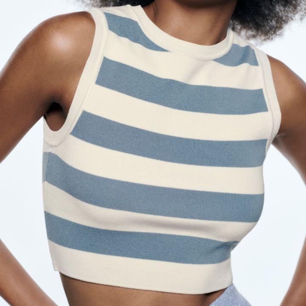 Knitted Crop Top from Zara